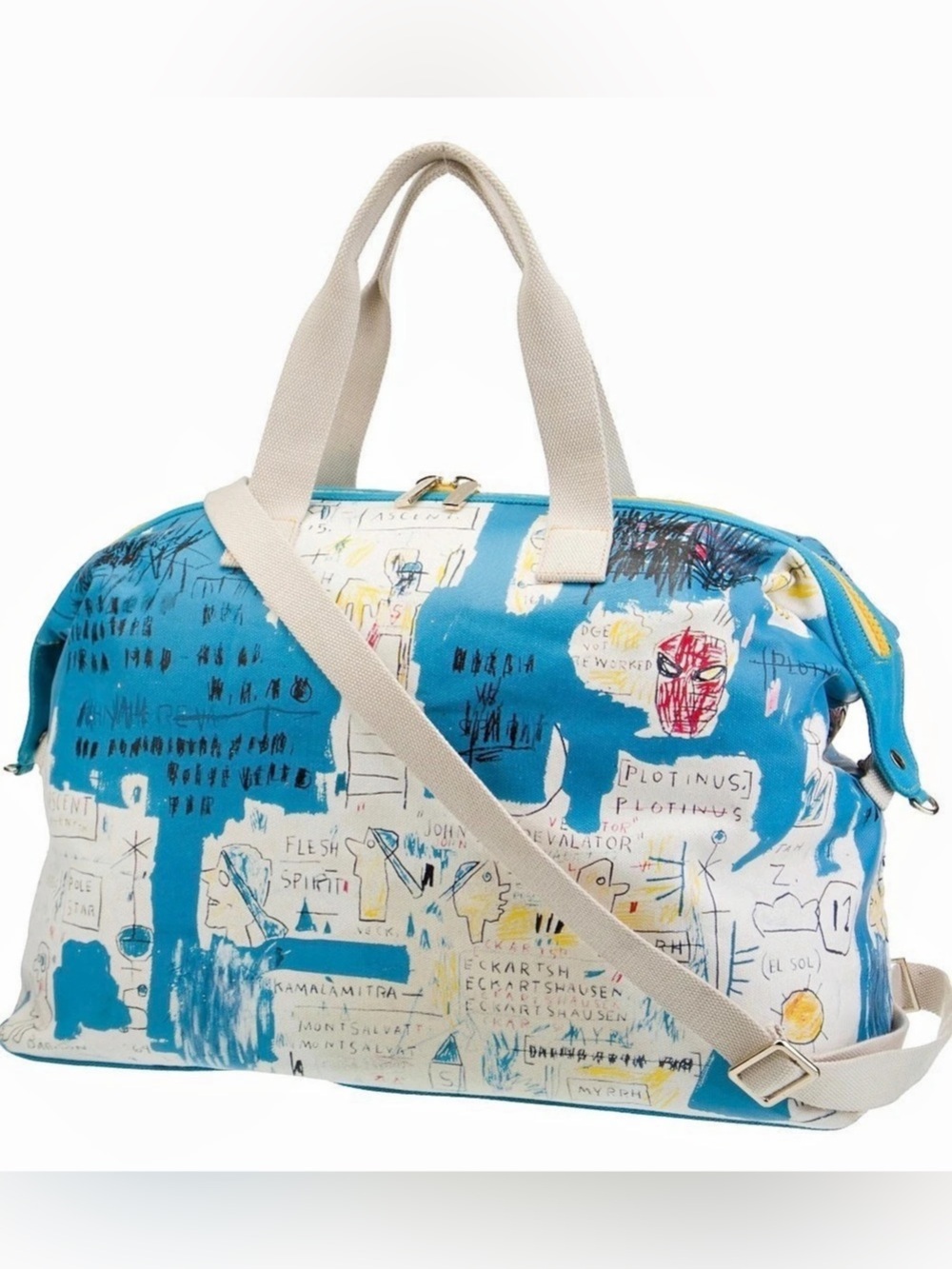 Alice and x Jean-Michel Basquiat Novel Duffle Bag